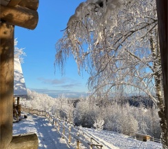 Желто-лимонный дом 4+2 на первой линии в Усадьба Пан Фазан