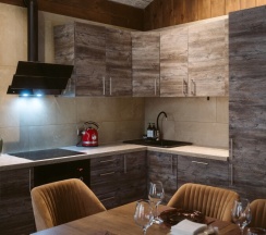 Дом с камином, сауной и купелью (до 8 гостей) ОЛИМП в Berloga Country Resort