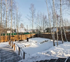 Barnhouse 1 | Банный чан на территории в Берёзовая роща