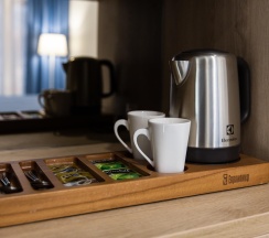 Стандарт с 2 односпальными кроватями с видом на море в Белый песок