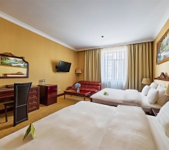Семейный однокомнатный номер в The Rooms Boutique Hotel