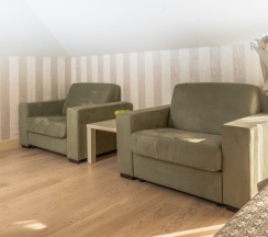 Двухместный полулюкс Comfort с видом на озеро двуспальная кровать в Теплица парк