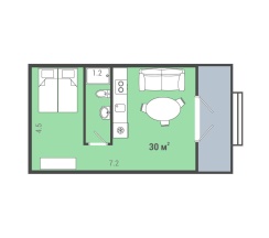 Тролль Дом S в Золотая долина