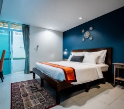 Двухместный люкс двуспальная кровать в Kata Tranquil Villa