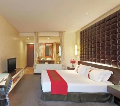 Двухместный люкс c 1 комнатой (двуспальная кровать) в The Davis Bangkok Hotel