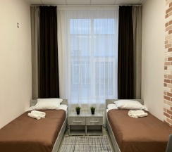 Стандарт двухместный с двумя раздельными кроватями в D`loft Hotel