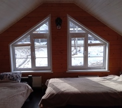 Семейный коттедж с красивым видом из окна в Горный горизонт