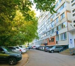 Студия с красивым видом из окна в Апартаменты Ленина 8 кв. 340