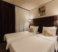 Стандартный двухместный номер с 2 отдельными кроватями в Helix hotel
