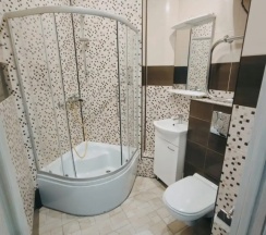 Двухместные апартаменты с балконом (двуспальная кровать) в Апартаменты ЖК Автограф Под небесами