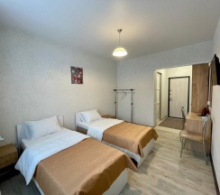 Номер стандарт с 2 односпальными кроватями в Long House