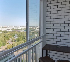 Апартаменты студия (17 этаж) в Апартаменты на бульваре Цветочный 5А