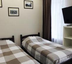 2-комнатные апартаменты студия с 4 односпальными кроватями в Квартиры в доме купчихи Морозовой