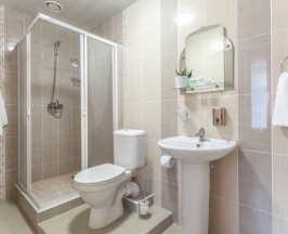 Стандартный двухместный номер с одной кроватью и душем в Волковский