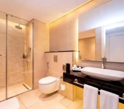 Люкс Prestige с 2 комнатами с видом на город в Mercure Barsha Heights