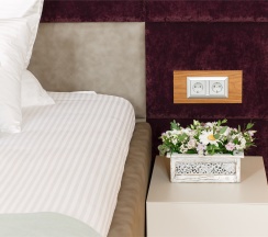 Улучшенный люкс с кроватью размера "king-size" в ITALYANSKAYA 29 Hotel