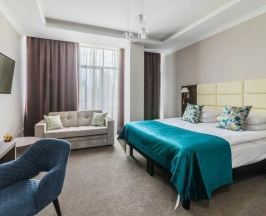 Номер Семейный с видом на город в Проспект