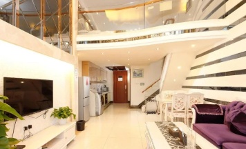 Семейные апартаменты с видом на город в Louidon Mega Duplex Apartment - Beijing Rd