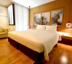Двухместный номер Deluxe двуспальная кровать в I Residence Hotel Silom