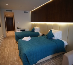 Двухместный номер Deluxe с видом на город 2 отдельные кровати в Mercure Tashkent