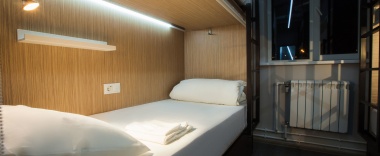 Слипбокс в Buran Capsule Hotel