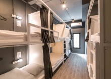 Кровать в общем номере в The Cocoon Hostel