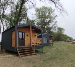 1-комнатный коттедж стандарт с 2 односпальными кроватями в Тритон