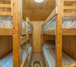 Коттедж Standard с красивым видом из окна в Раш