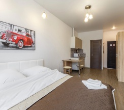 Двухместные апартаменты Comfort (двуспальная кровать) в FoRRest Vodny Apartments 3