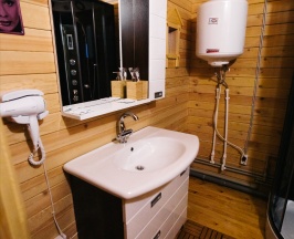 Стандарт с видом на озеро с 2 односпальными кроватями в Телецкие терема