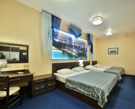 Семейный четырехместный эконом / Family economy room QDPL в Heliopark Cruise