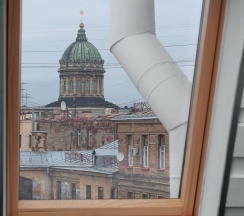 Двухместный номер с видом (Facade DBL) в Roof capsules