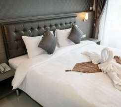 Двухместный номер Superior с видом на город двуспальная кровать в Picnic Hotel Bangkok