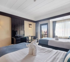 Двухместный номер Pool Access Superior двуспальная кровать в Diamond Cottage Resort & Spa