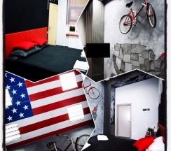 Двухместный номер «Стандарт» с 1 кроватью или 2 отдельными кроватями в Девять