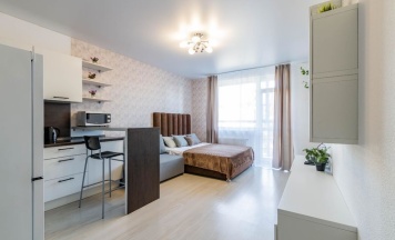 Четырёхместная студия c 1 комнатой в Лампа