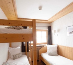 Апартаменты с 2 комнатами в Hôtel 3 étoiles -Restaurant Le Pilatus Courchevel