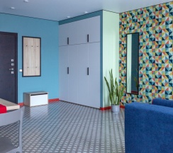 Апартаменты Superior с балконом и с видом на парк в Apartments Malina Baden Studio Color