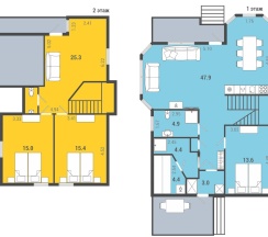 Коттедж "Премиум" в Золотая долина