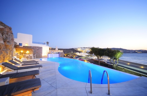 Греция, Миконос: Отель Mykonos Beach Hotel