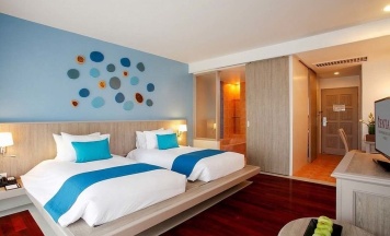 Трёхместный семейный номер Deluxe в Andamantra Resort and Villa Phuket