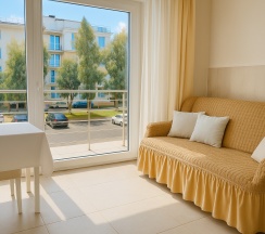 Апартаменты улучшенные с двумя 2-спальными кроватями кв. 204 в Deluxe apartments