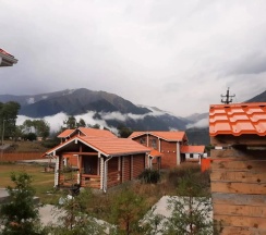 Коттедж с красивым видом из окна в Orange Village