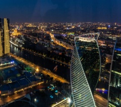 Апартаменты в Апартаменты с Видом на Кремль и Город Москва-Сити