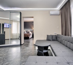 Двухместный номер 19 Deluxe двуспальная кровать в Exclusive Hotel&Apartments