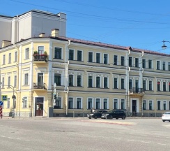 Апартаменты c 1 комнатой с красивым видом из окна в Апартаменты Студия на Ленинградском