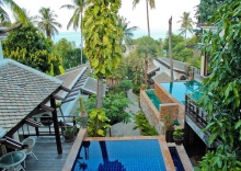 Вилла с 2 комнатами с балконом в Sasitara Residence Koh Samui