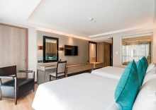 Двухместный номер Deluxe 2 отдельные кровати в Отель Citrus Suites Sukhumvit 6 by Compass Hospitality