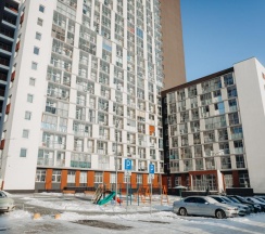 1-комнатные апартаменты студия в Этажидейли на улице Студенческой