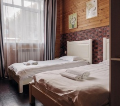 Номер стандарт с 2 односпальными кроватями в Larch